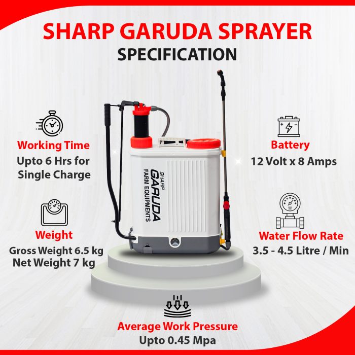 2in1 battery sprayer pump for agriculture charging spray fertilizer machine power charger tank 16 liter 12v 8 amp electric pesticide knapsack spry