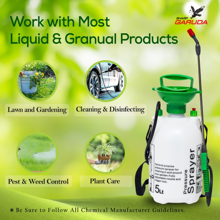 Chemical sprayer Garden sprayers 5liter pump Pressure sprayer Hand pump sprayer Pump spray bottle Sprayer parts garden pressure sprayer 5L