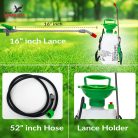 Pump sprayer Sprayer Garden sprayer Pump sprayer 1.3 gallon Sprayer 1 gallon Sprayers in lawn and garden Water sprayer Weed sprayer 1.3 gallon sprayer Pesticide sprayer