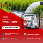 construction site pump pond dewatering machine portable petrol water pump