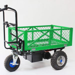 Electric Mini Dumper – 48V Battery Operated Garden Cart (200KG Load Capacity) | Motorized Trolley Cart for Garden, Construction & Warehouse Material Transport